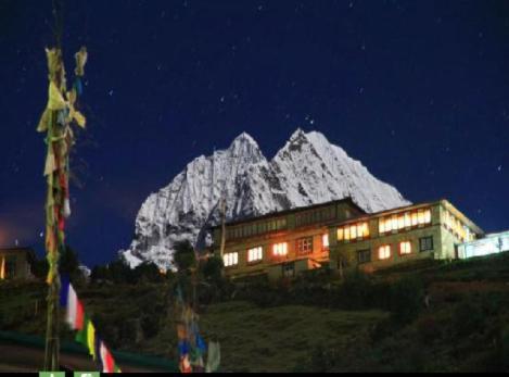 Panorama Lodge And Restaurant Namche Bazar Exterior photo
